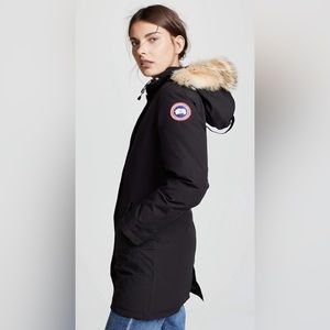 Black Canada Goose Victoria Parka 2XS